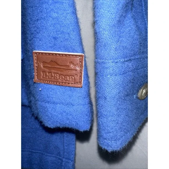 LL Bean Vintage Pullover Flannel/Fleece Blue Half Zip XS Women, Regular Fit NWT - Picture 2 of 11